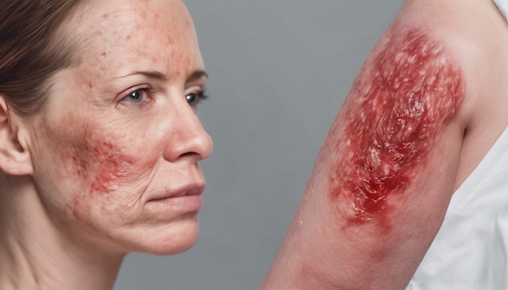 allergic response to materials