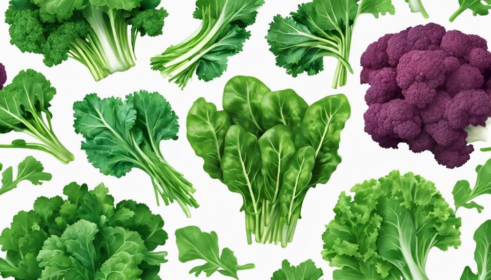 healthy nutrient packed green vegetables