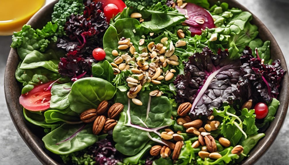 nutritious and vibrant greens