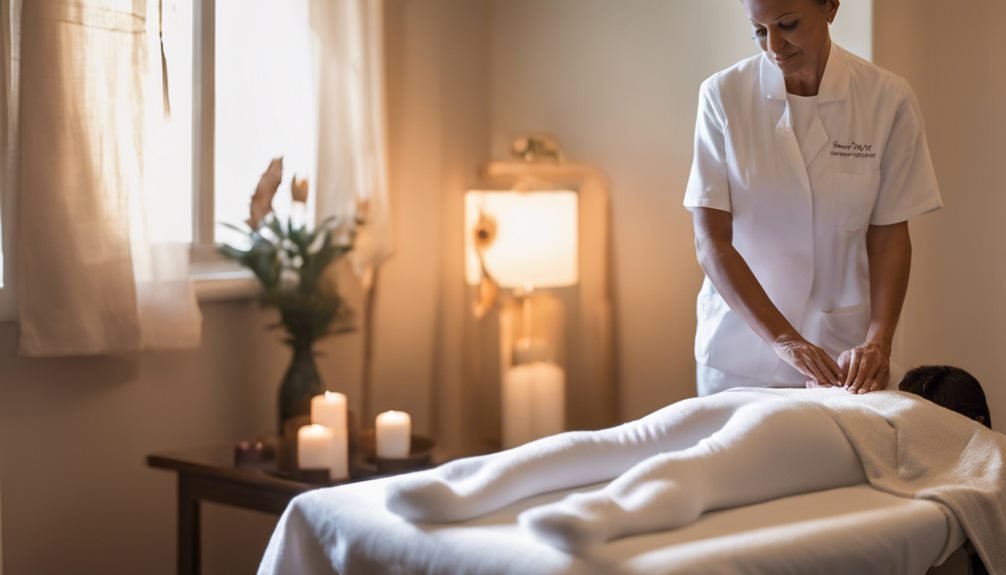 relaxing massages reduce pain