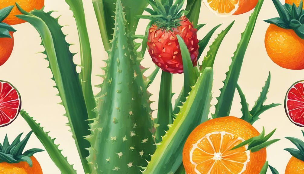 soothing aloe antioxidant properties