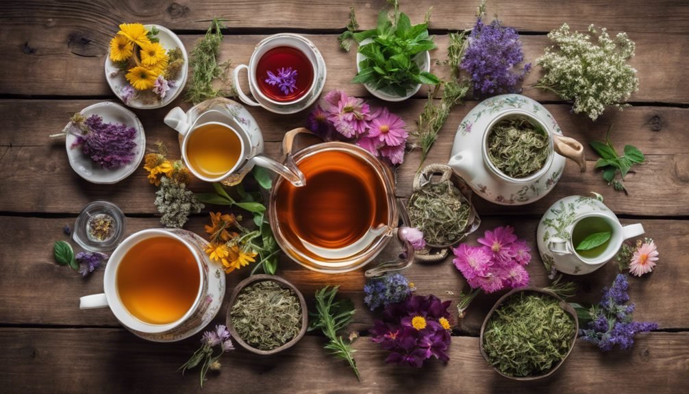 soothing herbal tea blends