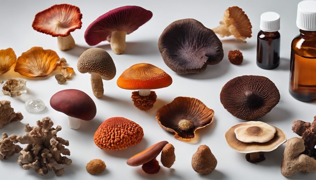 varieties of mushroom extracts